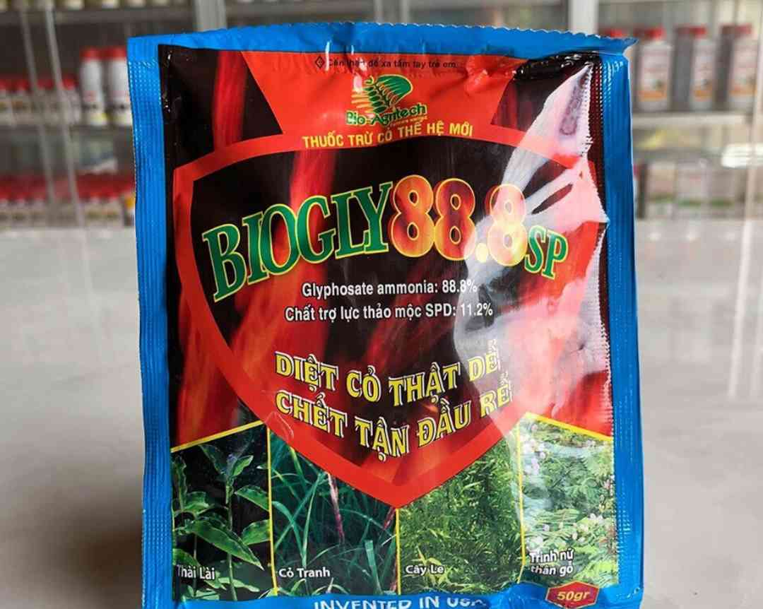 Thuốc diệt cỏ sinh học Biogly 88.8SP