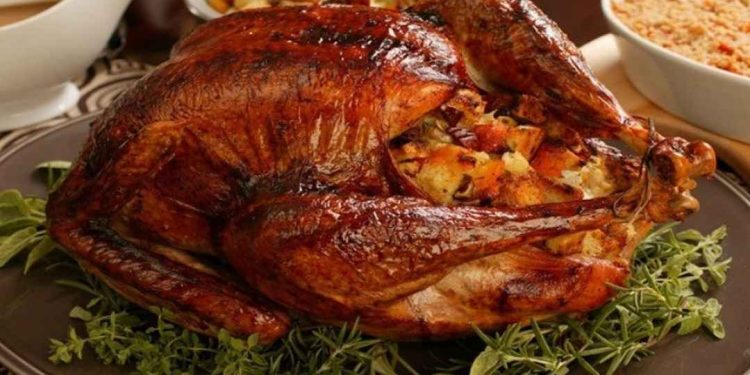 Gà tây nướng